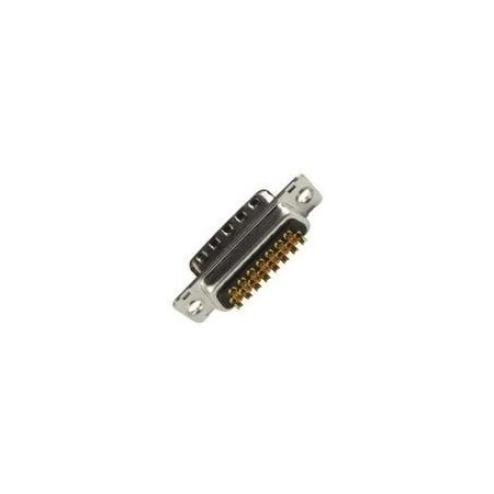 Amphenol D-Sub Standard Connectors Dsub, Machined Pin 7.5A, Straight Pcb Thru Hole, Cnt Length=4.0Mm L717DA15PT